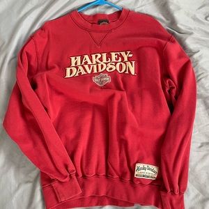 Men’s Medium Genuine Harley Davidson embroidered sweatshirt